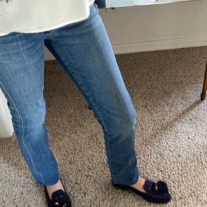 7 for all mankind SLIM ILLUSION KIMMIE STRAIGHT jeans, 
Size 24/25=XXS/XS